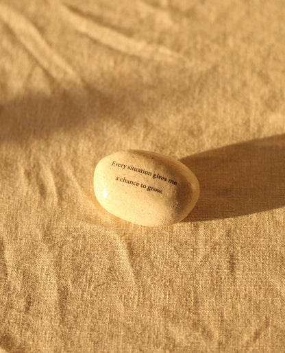 Ceramic Object 'Zen Stone'