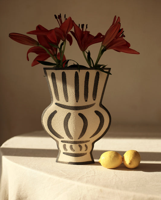 ‘Volute’ Ceramic Vase