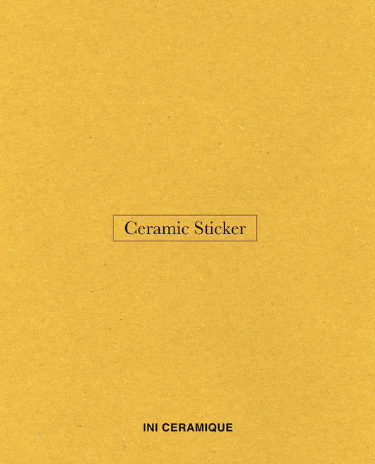 'Honey Grainpaper' Ceramic Sticker