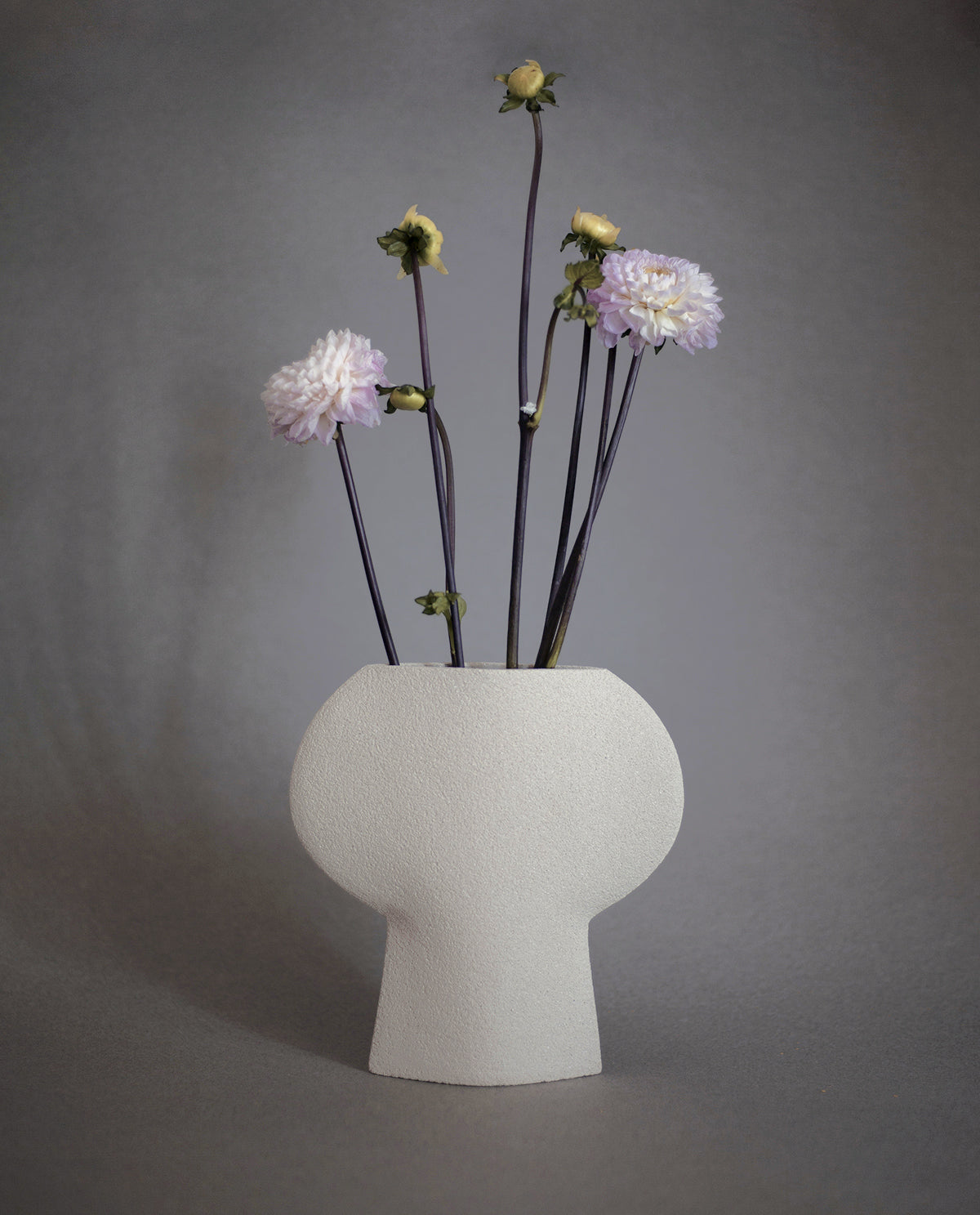 Vase En Céramique 'Clover - Blanc'