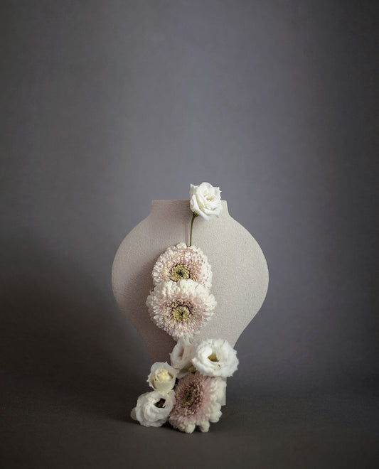 Vase En Céramique 'Dal - Blanc'