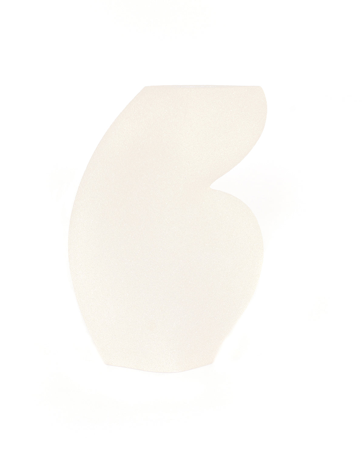 Ceramic Vase 'Ellipse N°4 - White'