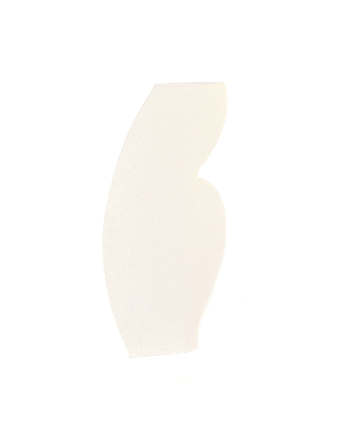 Ceramic Vase 'Ellipse N°4 - White'