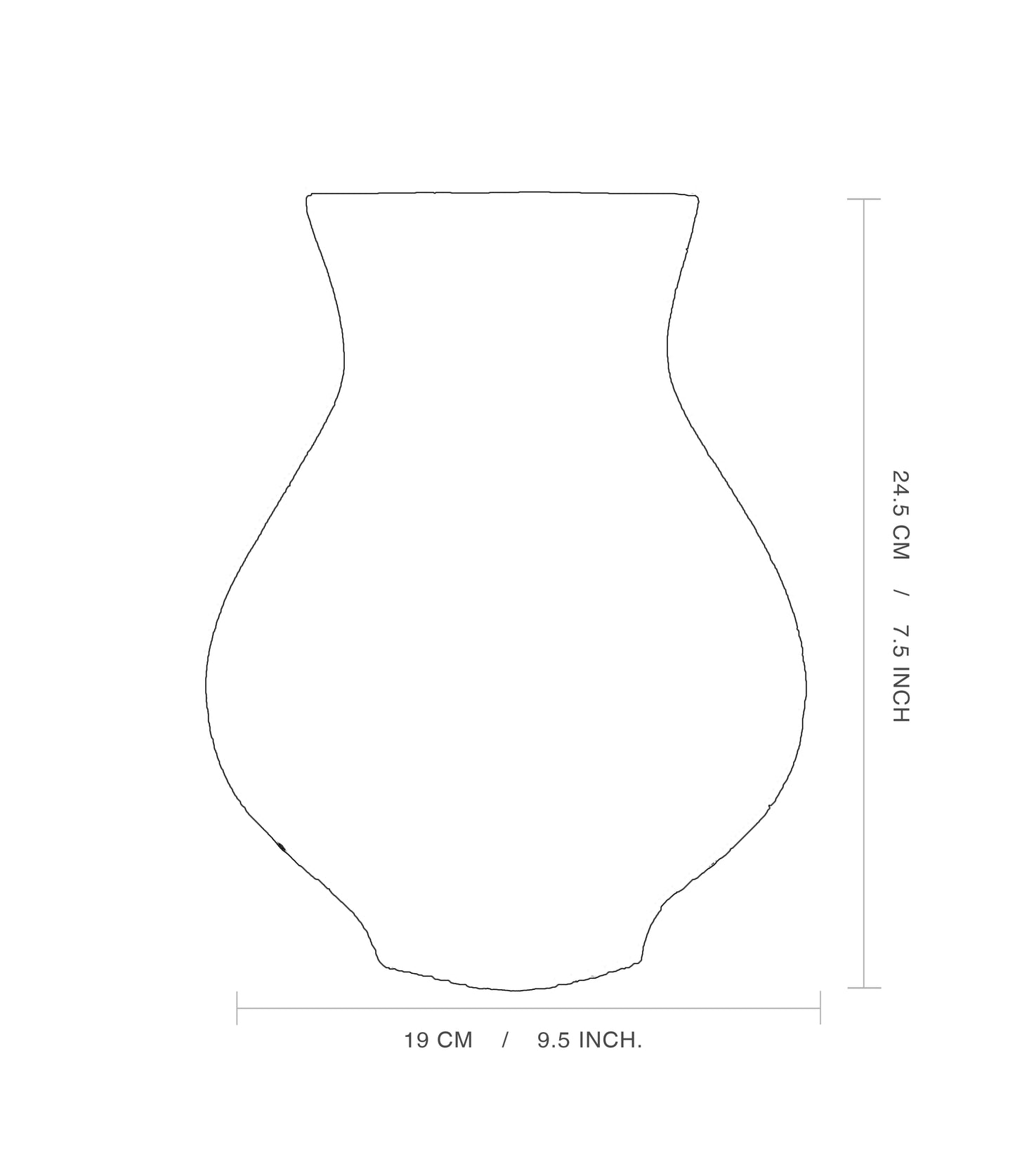 Vase En Céramique 'Jarre - Blanc'