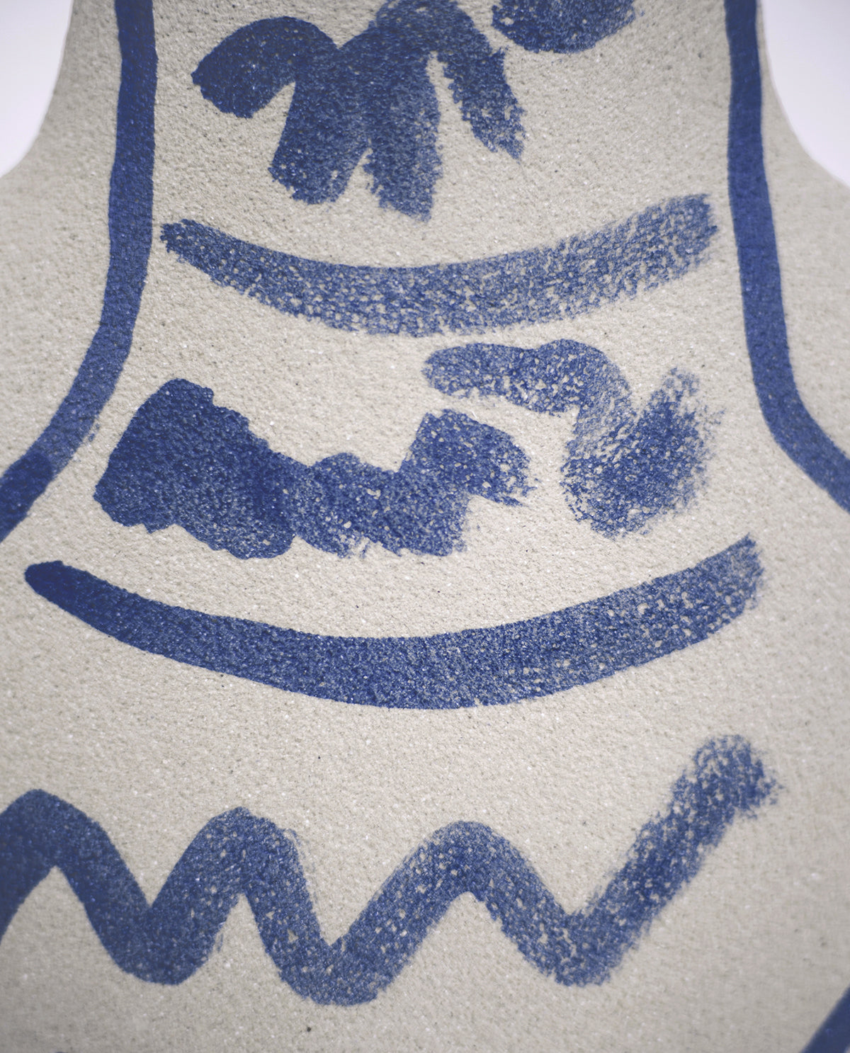Ceramic Vase 'Blue Pattern’