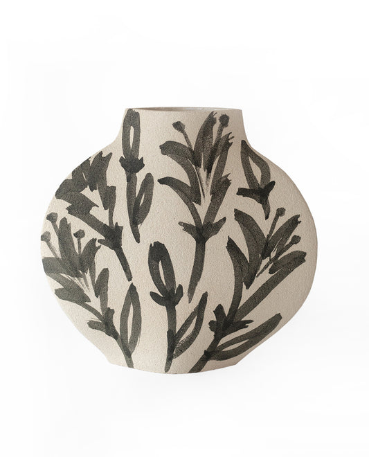 Vase En Céramique 'Lilies’