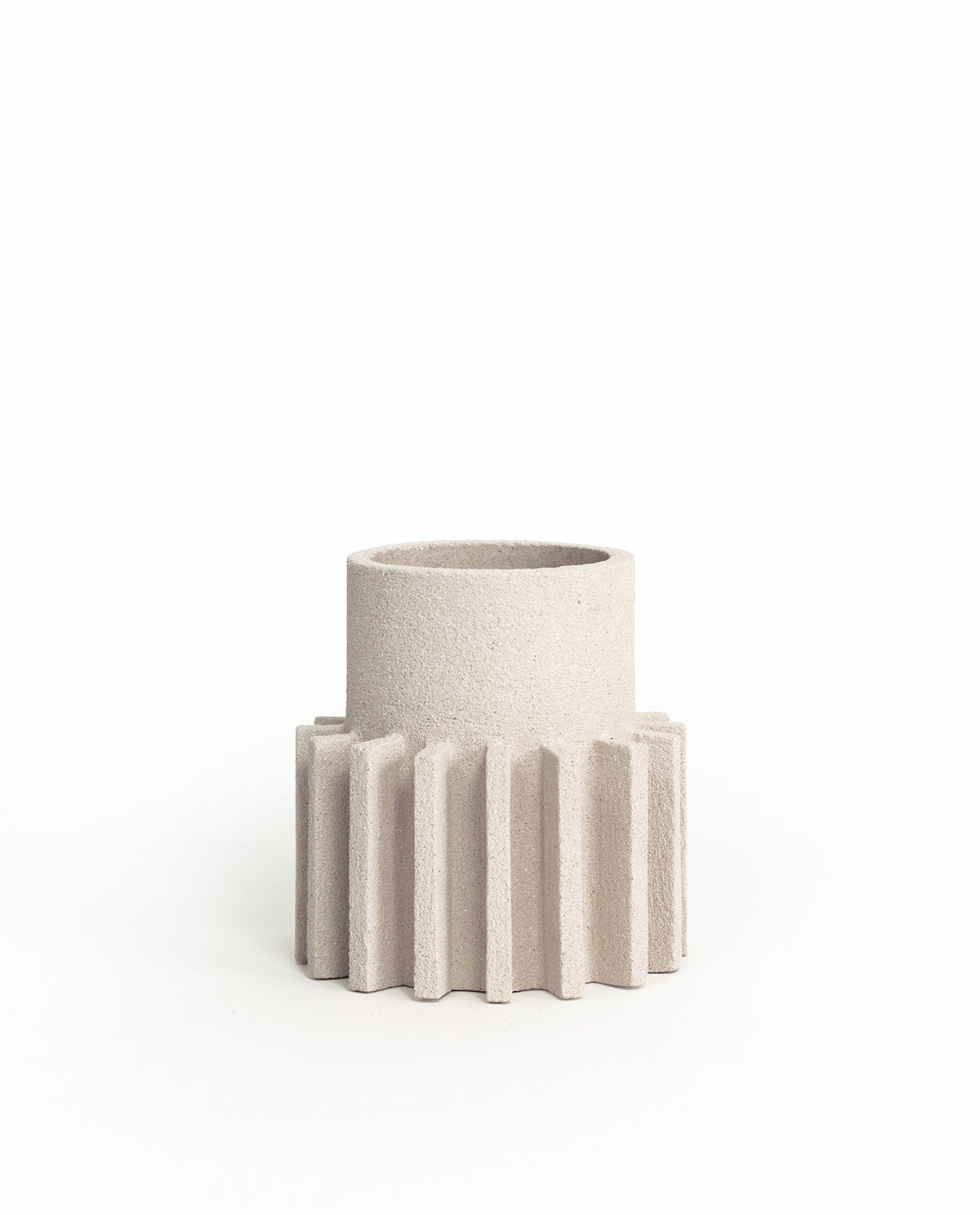 CERAMIC VASE 'MILLE-PATTES [M] - GREY'