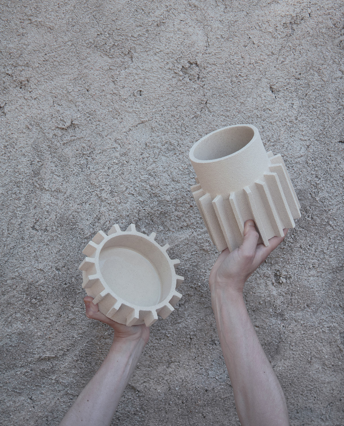 Ceramic Vases Set Lifestyle Ini Ceramique
